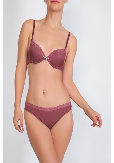 Nbb Kadın Gül Kurusu Sütyen Takım (544179405)