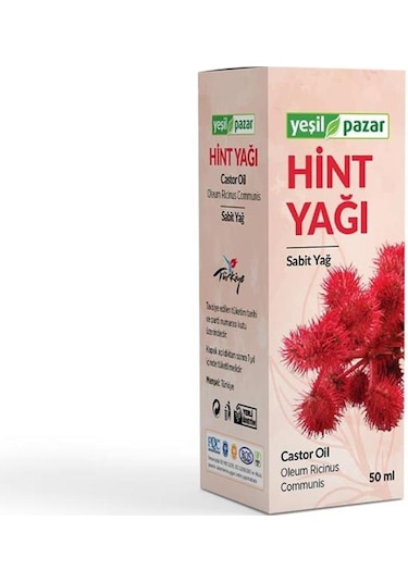 Yeşil Pazar Hint Yağı 50 ML