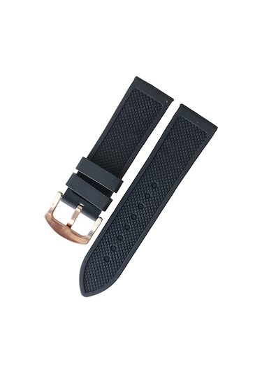 Guess Guw0366g3 Modeli Siyah Silikon Saat Kordonu