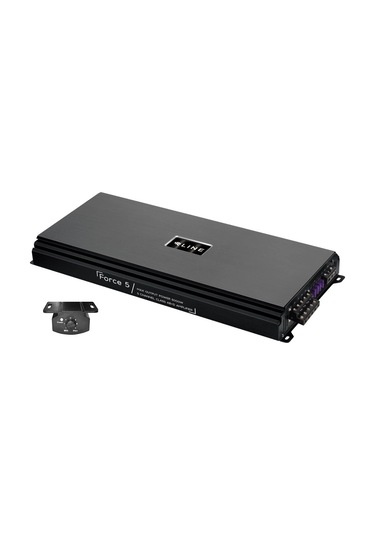 Qline 5 Kanal Amfi - Qline Force 5 Pro - 100rms X 4 + 450rms - Qline Force5 Bass Kontrollü 5 Kanal