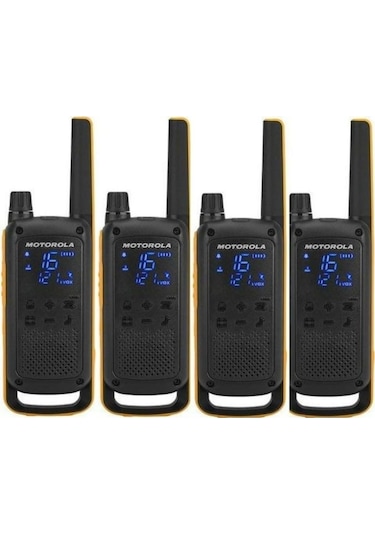 Motorola T82 Extreme Quadpack 4 Adet Pmr Telsiz