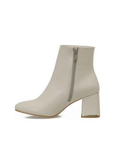 Butigo 21k-256 5pr Bej Kadın Topuklu Bot 000000000102054667 Bej