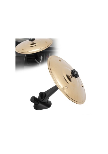 Moveevo Oto Konsole Vantilatörü Çarpma Zilçesi - Halka Metal Müzik Aksesuarı, Sabit Kurulum, Crisp Ton