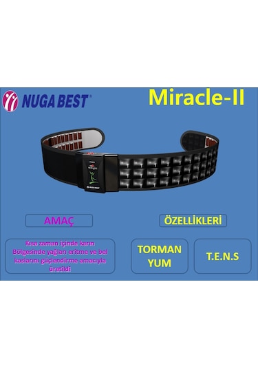 Miracle Tormanyum Taşlı T.e.n.s Kemer-Teşir