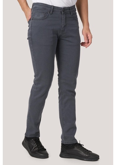 White Stone 2025-y J2505 Mdl1 Jean Pantolon 5 Cep Gümüş Gümüş