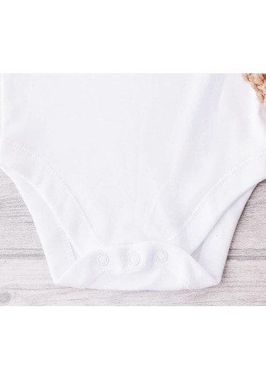 Sema Baby Prematüre Yarım Kol Penye Çıtçıtlı Badi - Beyaz