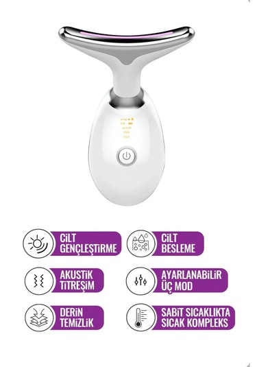 Enshall YZ-01 Boyun Ve Yüz Kırşıklık Giderici 3 Programlı Ems Güzellik Cihazı﻿﻿