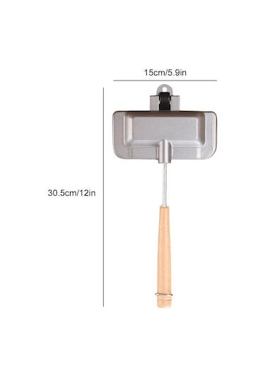 Hot Dog Tost Makinesi Sandviç Makinesi Yapışmaz Alüminyum Alaşımlı Waffle Black Amerika Birleşik Devletleri