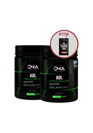 Dna Aol Arjinin, Ornitin Ve Lizin 300gr X 2 Adet Toplam 600gr