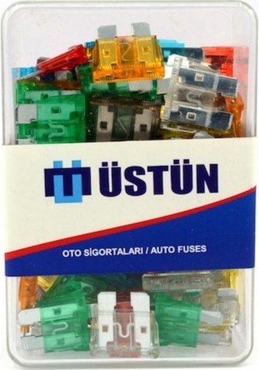 Standart Bıçak Sigorta 100 Ad Karışık 5a 7.5a 10a 15a 20a 25a 30a N11.1131