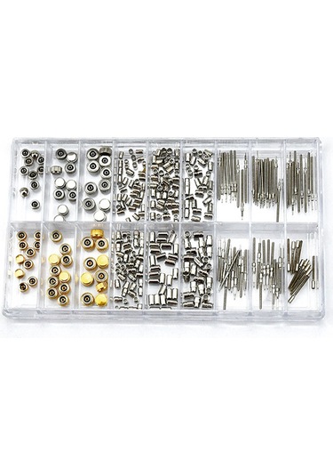 Xurunkeji Saat Kurma Kolu Parçaları Değişimi Çeşitli Kubbe Düz Kafa, Sap Boruları, Sap Burçları Saat Aksesuarları Tamir Takım Seti Diğer