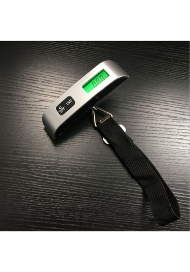 Dancemonkey Taşınabilir Elektronik Bagaj Tartısı, Ev Seyahat Şarj Bagaj Tartısı Siyah, Küçük Ve Hafif Siyah