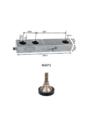 Yük Hücresi Loadcell Novel 10 Ton
