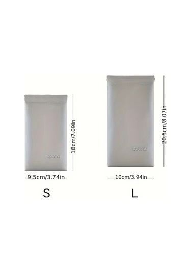 Chuangyinshop Yeşil Suni Deri Telefon Kılıfı Çok Amaçlı Küçük Eşya Cebi Dijital Aksesuar Çantası