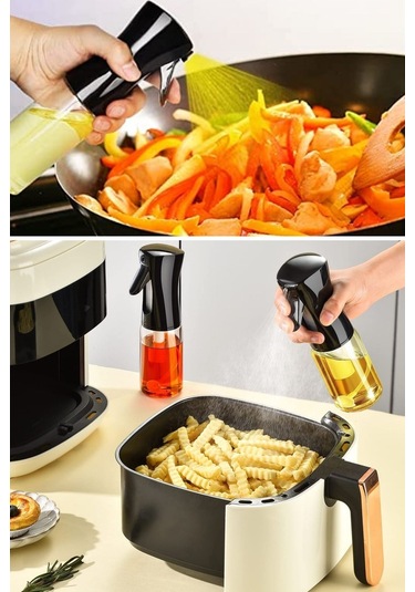 Seçkin Trend Çok Amaçlı Cam Şişe Püskürtmeli Dağıtıcı Yağdanlık Limonluk Sirke Sosluk Spreyi Çok Renkli