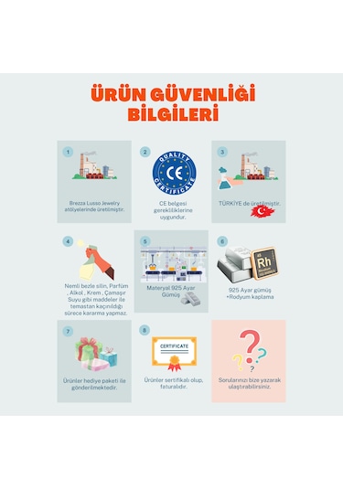 Aquamarin Taşlı Pırlanta Model Lotus Çiçeği Kadın Gümüş Set Gümüş