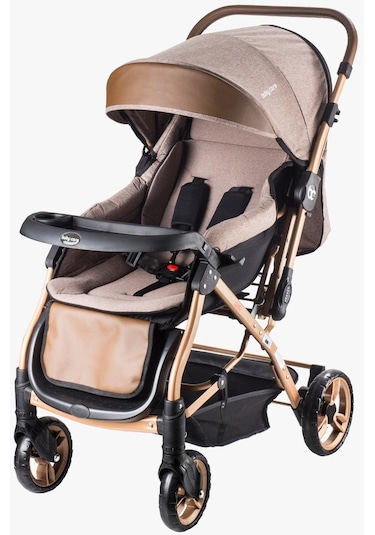 BabyCare BC65 Capron Lüx Çift Yönlü Bebek Arabası