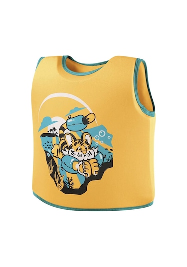 Speedo Prınted Float Vest Iu Orange/green Turuncu Turuncu