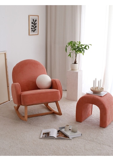 Yoko Sallanır Koltuk Nar Çiçeği