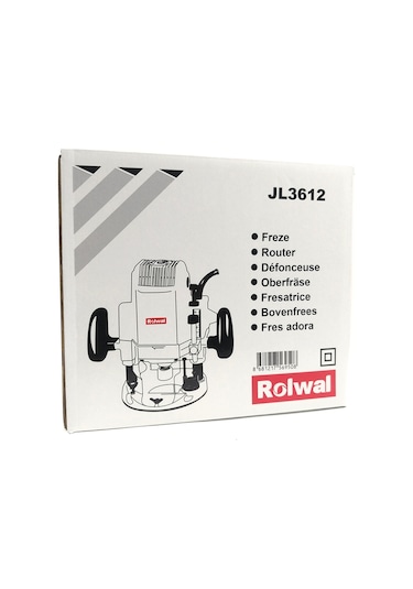 Rolwal Profesyonel 1600W Devir Ayarlı Çift Kollu Freze Makinesi