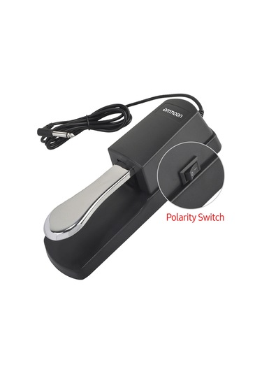 Ammoon Ammoon Dijital Piyano Elektronik Klavye Için Evrensel Siyah & Gümüş