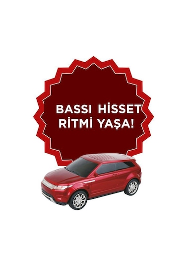 Torima D88 Bluetooth Hoparlör Suv Araba Tasarımlı 16W Fm Usb Selfie Speaker Kırmızı