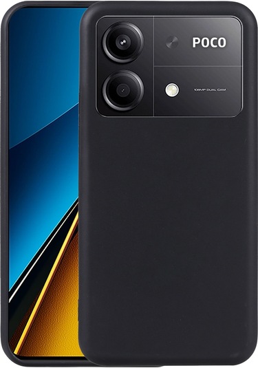 Xiaomi Poco X6 Neo Tpu Telefon Kılıfı İçin Siyah
