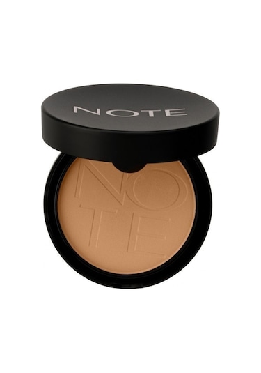 Note Cosmetique Luminous Silk Compact Powder 08 Sunny Mat Bitişli Toz Yüz Pudrası