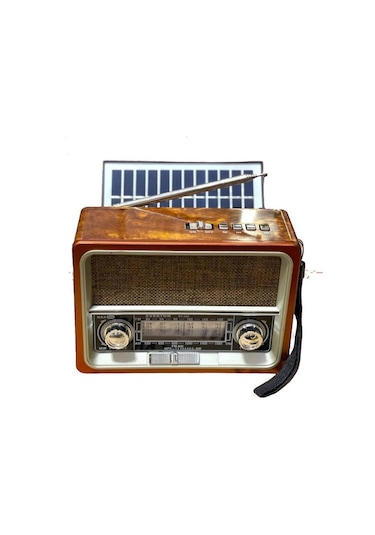 Everton RT-359 Güneş Enerjili Fener Bluetooth-USB-FM Radyo