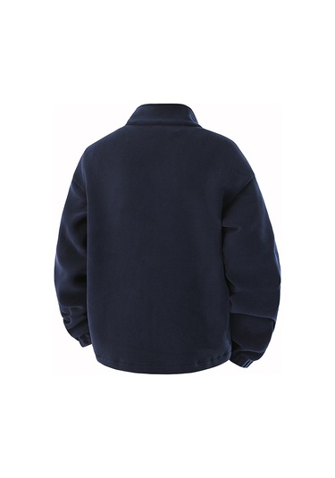 Erkekler İçin Yeni Dik Yakalı Kalınlaştırılmış Dış Mekan Sıcak Polar Ceket Gri