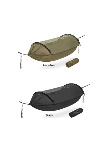 Naturehike Dc-c06 Flyingboat-02 3ın1 Cibinlikli Sivrisinek Önleyici Hamak Army Green Çok Renkli