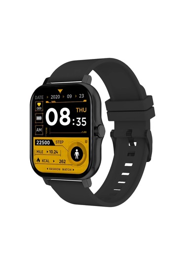 Zmsmart Akıllı Saat Sesli Görüşme Özellikli Spor Modlu 42mm Unisex Siyah-siyah Dw68