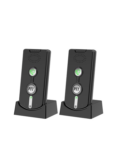 2 Adet Interkomlar Kablosuz Ev Sesli Çift Yönlü Arayan Siyah