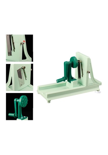 Suntek Sebze Lahana Patates Için Dayanıklı Manuel Dilimleyici Yeşil Diğer