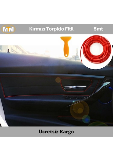 Carub Kırmızı Torpido Fitil 5Mt