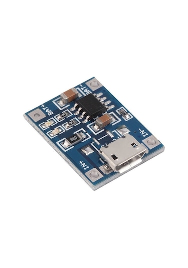 Ma 5v Mini Mikro Usb 1a Tp4056 Lityum Pil Şarj Kartı Şarj Aleti M