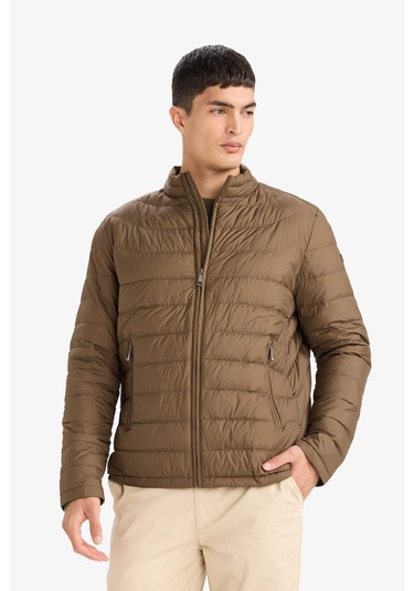 Defacto Su İtici Kaz Tüyü Slim Fit Dar Kesim Dik Yaka İç Cep Detaylı Fermuarlı Cepli Mont G2850ax25wnkh154 Haki-kh154 Defacto Su İtici Kaz Tüyü Slim Fit Dar Kesim Dik Yaka İç Cep Detaylı Fermuarlı Cepli Mont G2850ax25wnkh154 Haki-kh154