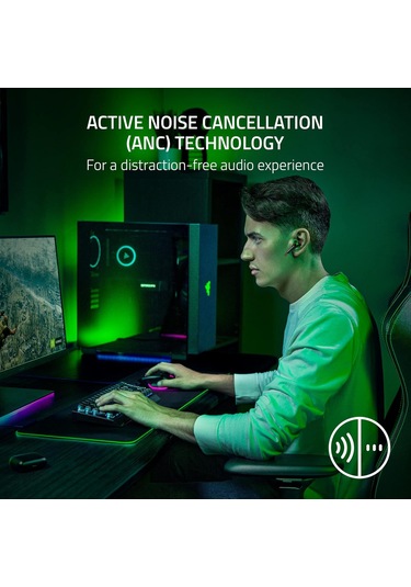 Razer Hammerhead Hyperspeed - Çok Platformlu Kablosuz Oyun Kulakl