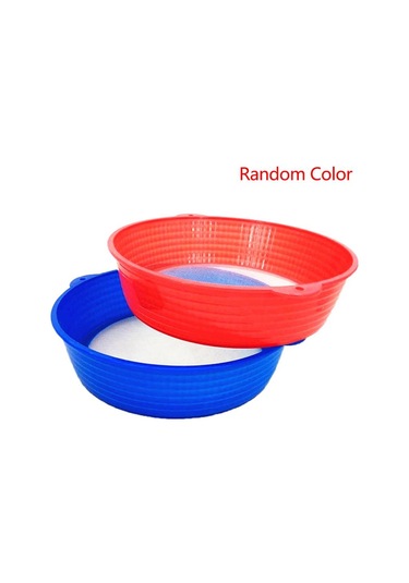 Mutfak Aletleri El Tipi 19cm Yuvarlak Şekil Plastik Un Elek Süzgeci Diğer