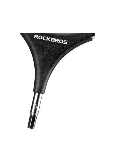 Homyl 3 Yollu 4/5/6mm Bisiklet Altıgen Anahtar Paslanmaz Çelik Siyah