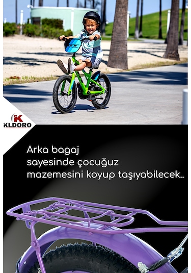 Kldoro KD-20301 20 J Bagajlı Kız Çocuk Bisikleti