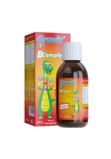 Grovit Kids B Complex Şurup 150 ML