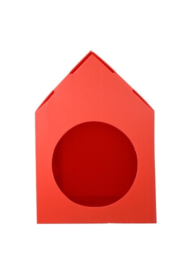 Temel Özel Üretim Plastik Kedi Evi 2'li