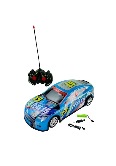 Xlx-698-19-25-56 Kumandalı Cool Wind Şarjlı Araba 24 Cm