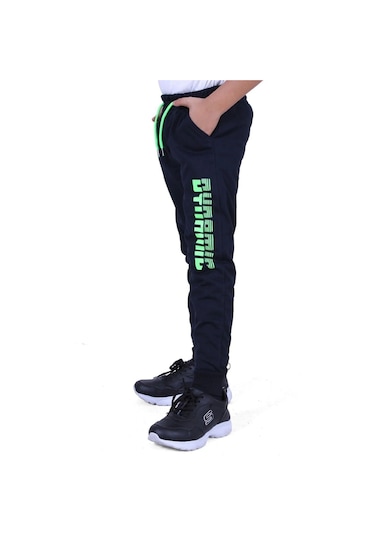 5'li Core-or-strong-dynamic-original Baskılı Erkek Çocuk Çift Cepli Eşofman Altı Çok Renkli