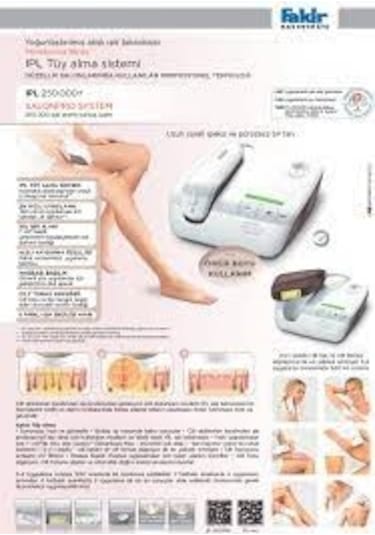 Fakir IPL 250.000 Salon Pro System IPL Lazer Epilasyon (teşhir)