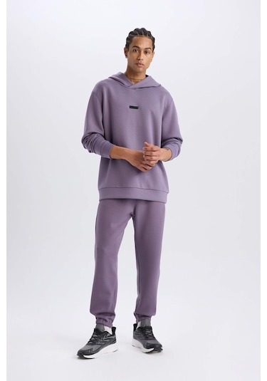 DeFactoFit Standart Fit Cep Detaylı Jogger Paça Skuba Dalgıç Kumaş Sporcu Jogger E6421AX25SPPR506