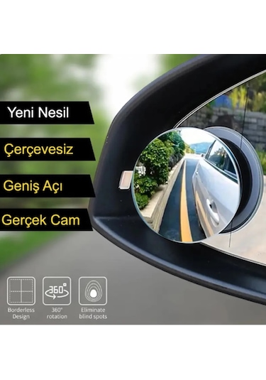 GD24 Cam Oto Kör Nokta Aynası 2 Adet