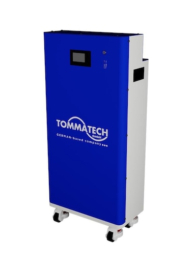 Tommatech Modüler V Serisi 51.2v 208ah Lfp Lityum Batarya