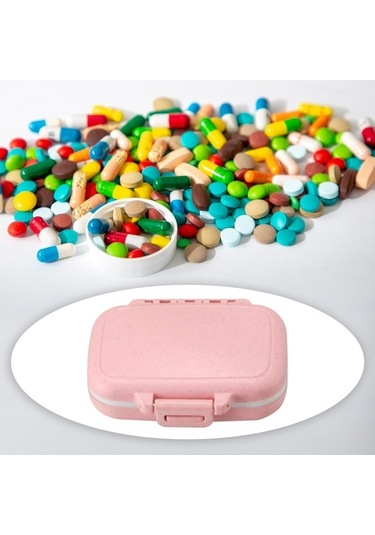 Pazly Ve Suntek Şık Pembe Kutusu Hap Depolama Dayanıklı Çözümü , Bq Diğer